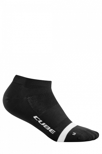 CUBE Socks Low Cut Blackline